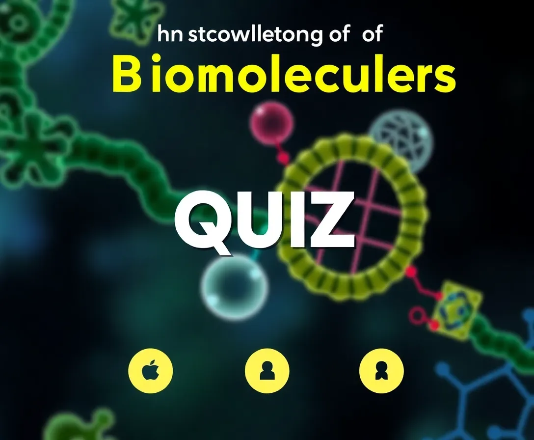 Biology Questions On Biomolecules Quiz