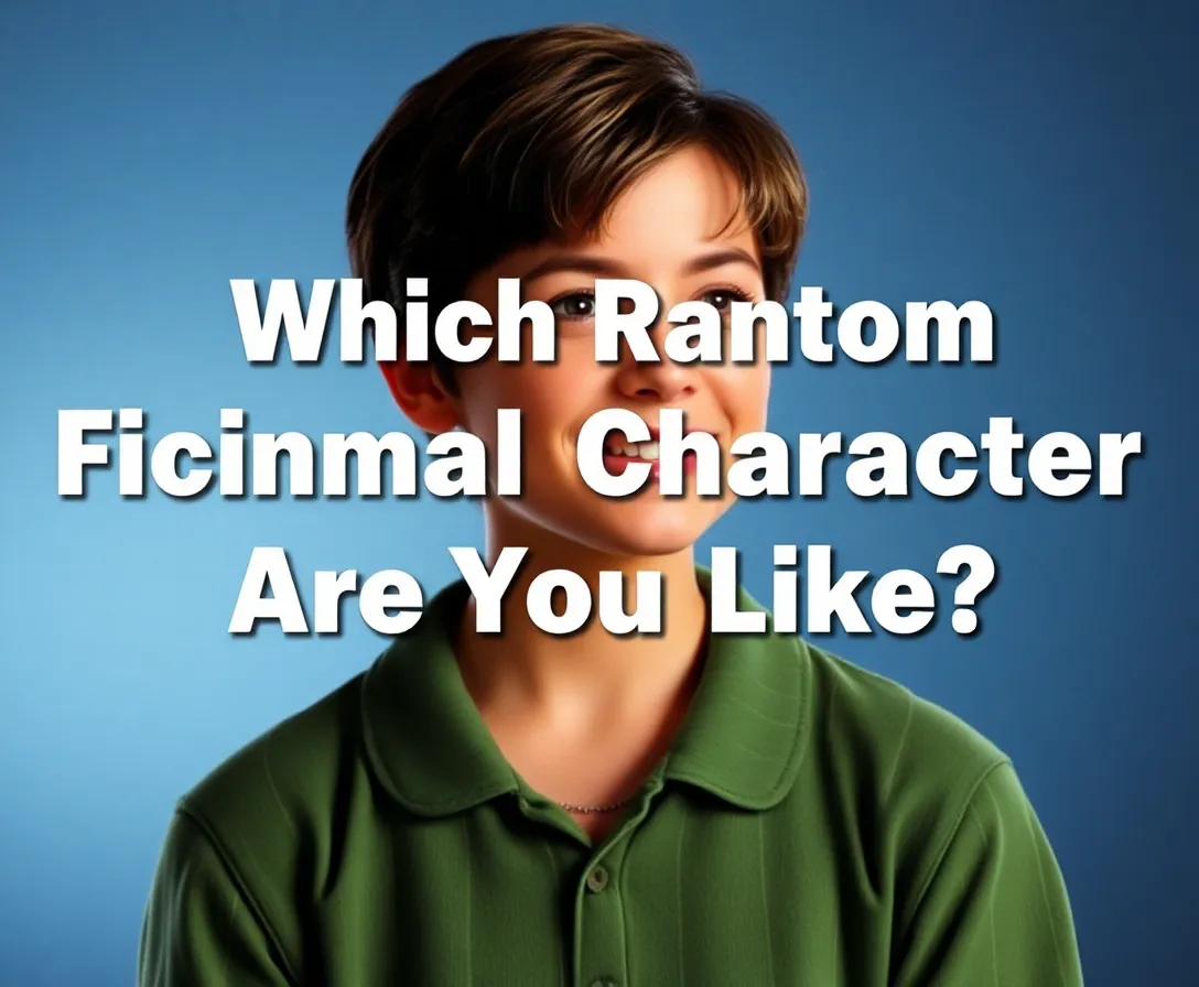 Which Random Fictional Character Are You Most Like? Quiz