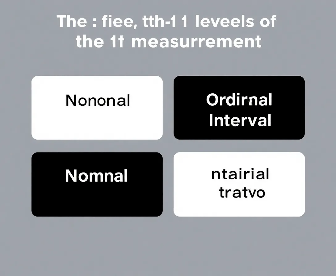 Levels Of Measurement Quiz