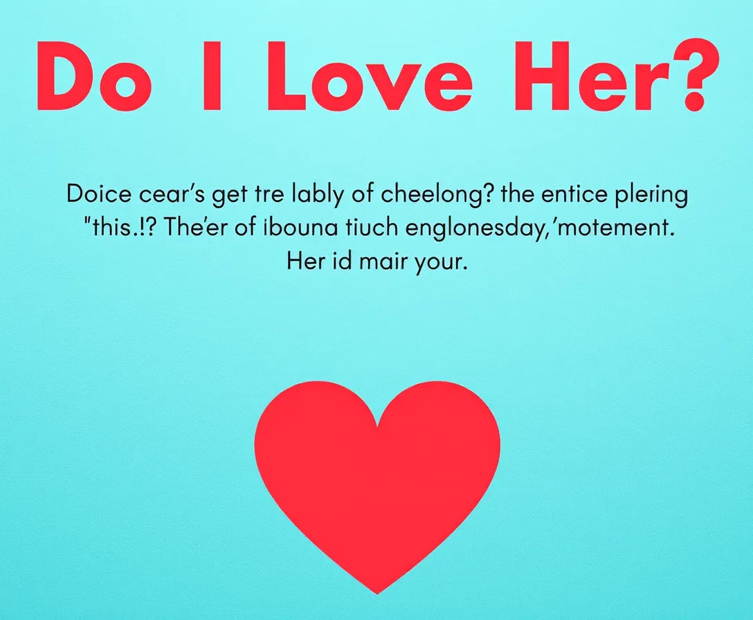 Do I Love Her? Quiz