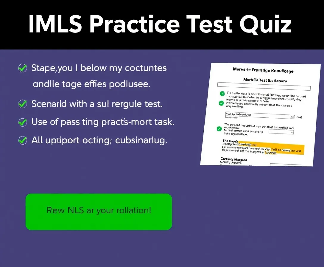 NMLS Practice Test Quiz
