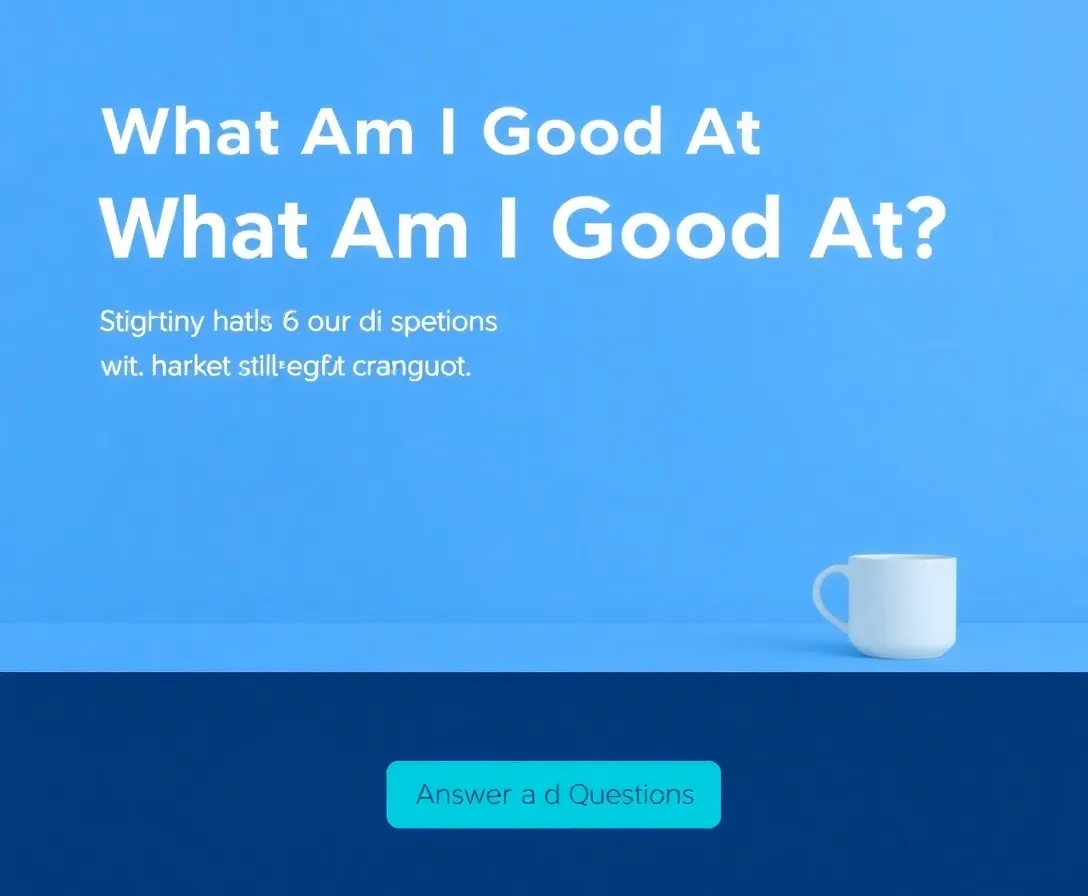 What Am I Good At? Quiz