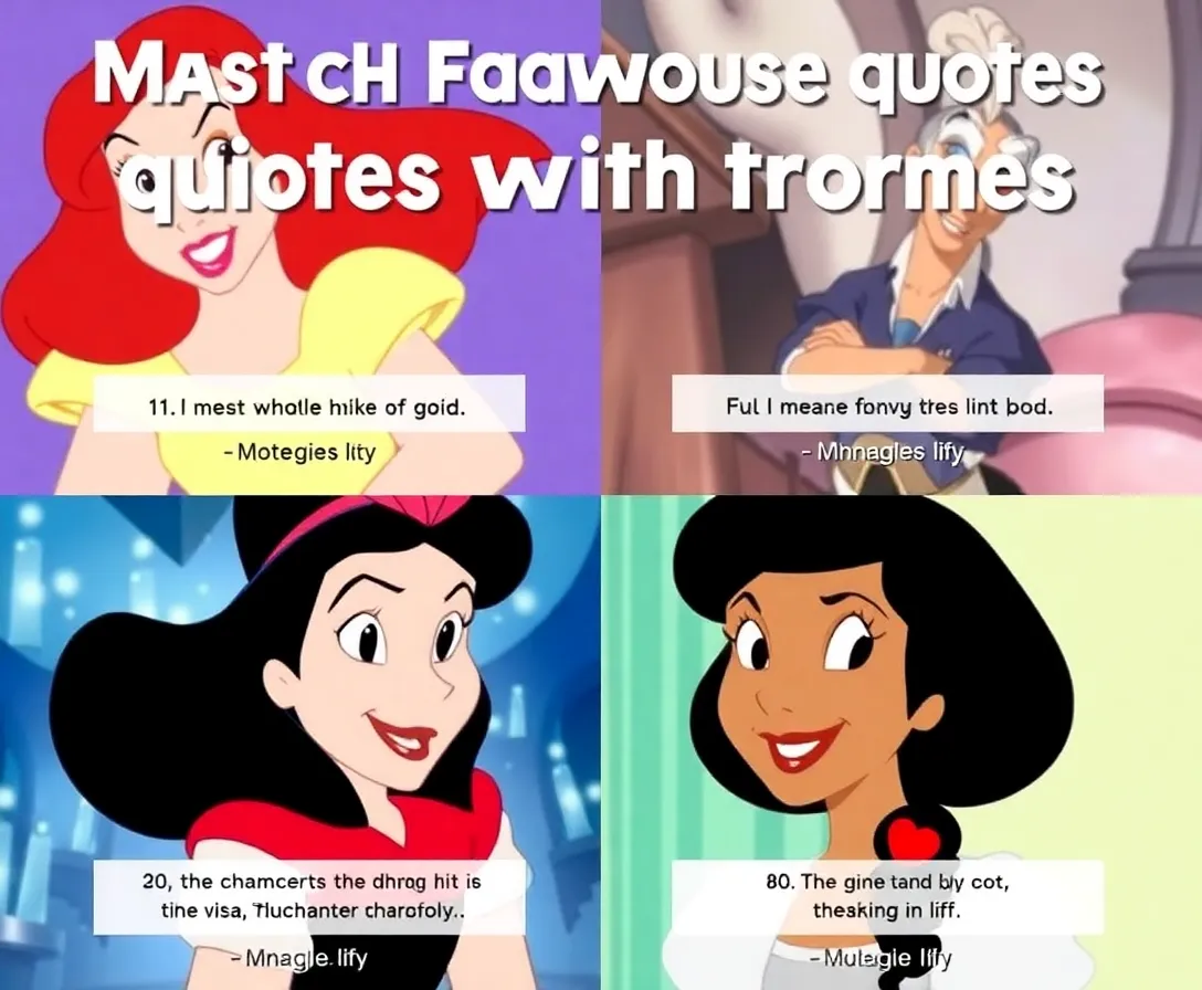 Which Disney Character Are You Based on These Quotes?
