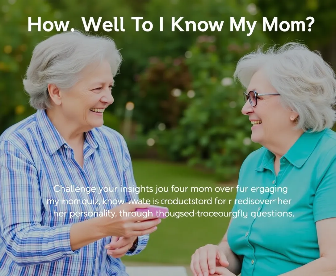 How Well Do I Know My Mom? Quiz