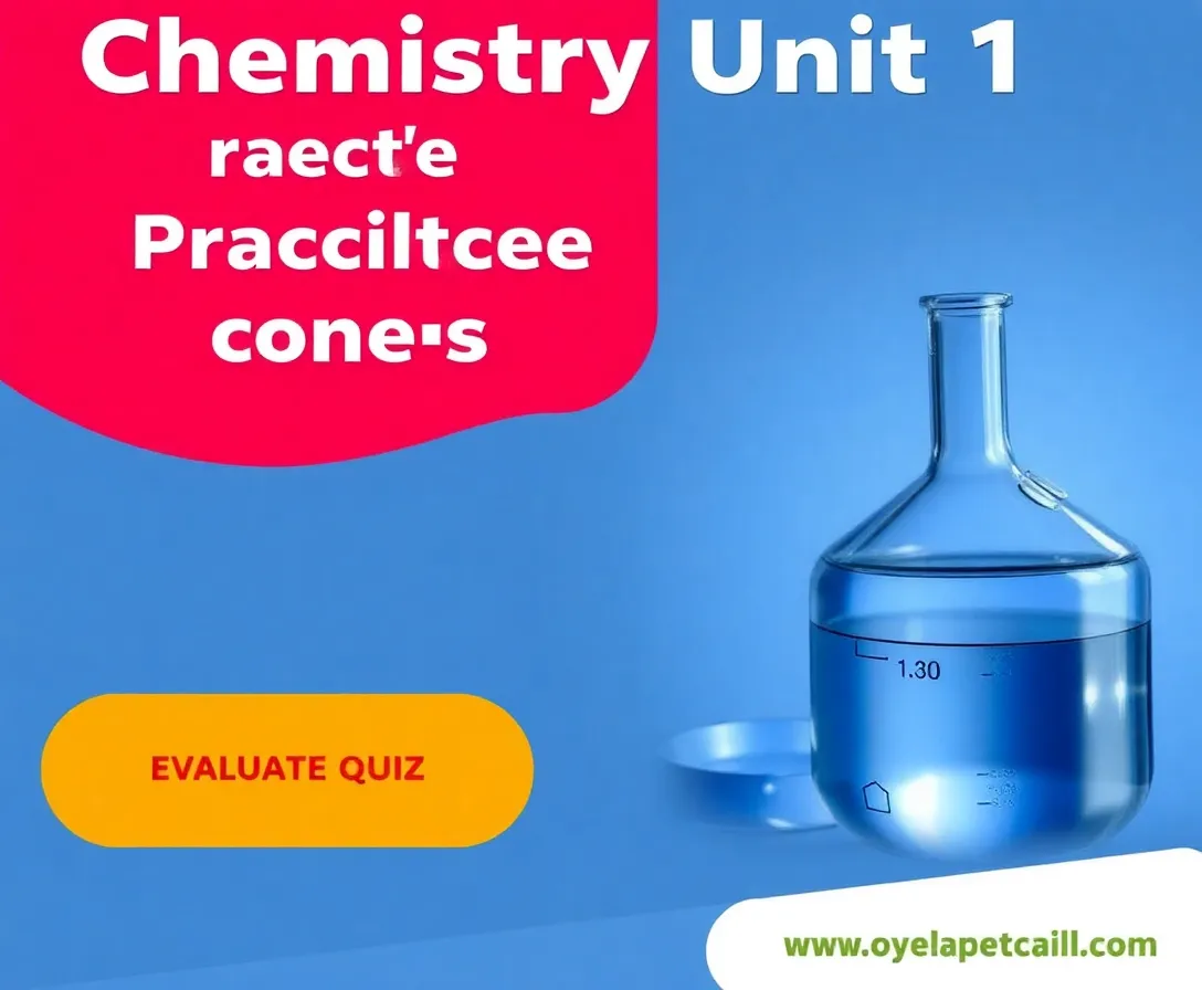 Modern Chemistry Practice Test