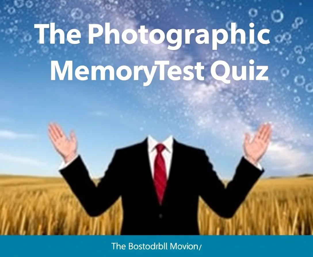 The Photographic Memory Test Quiz