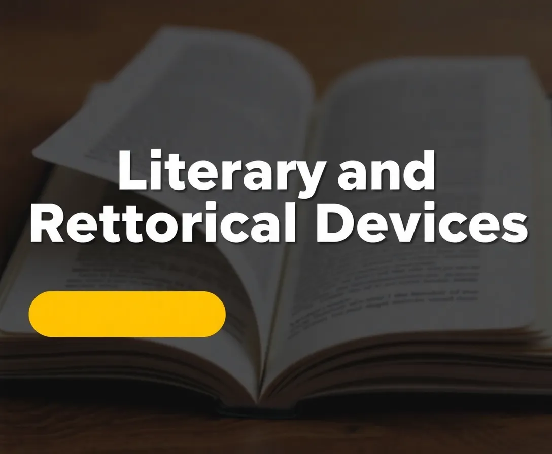 Literary and Rhetorical Devices Mastery Test