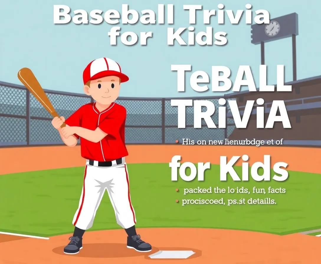How Much You Know About Kids Baseball? Trivia Quiz