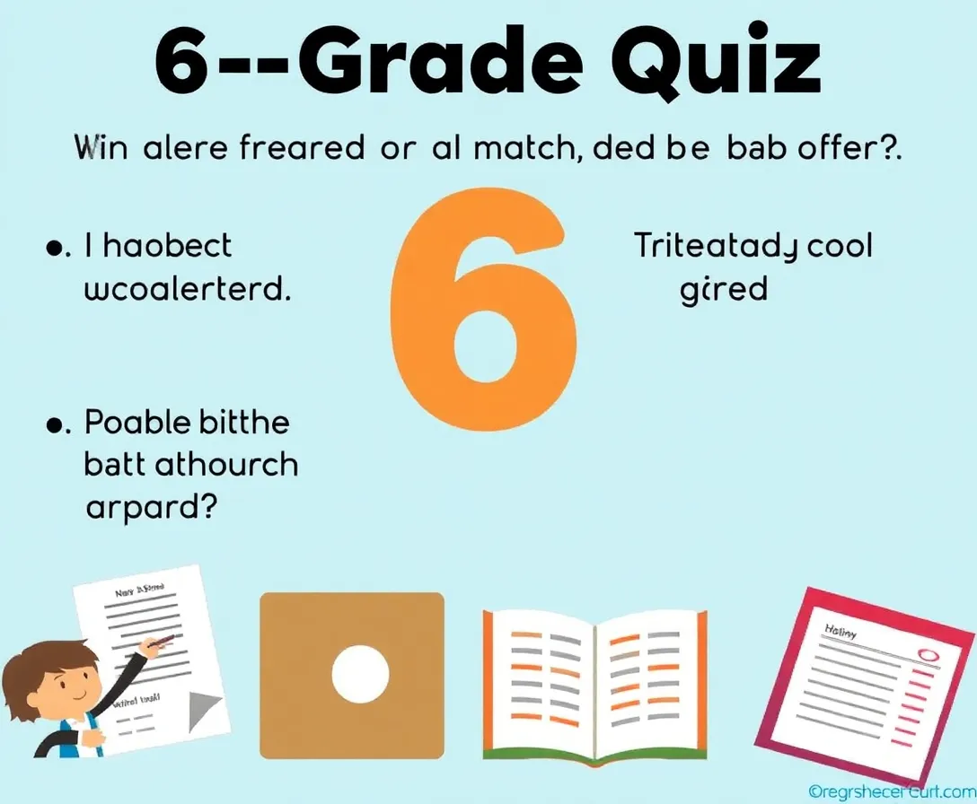 Can You Pass This 6th Grade Quiz?