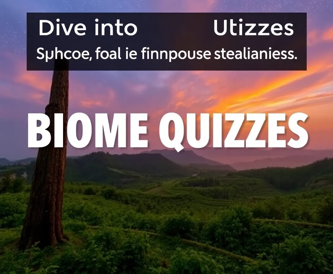 Biome Personality Quiz