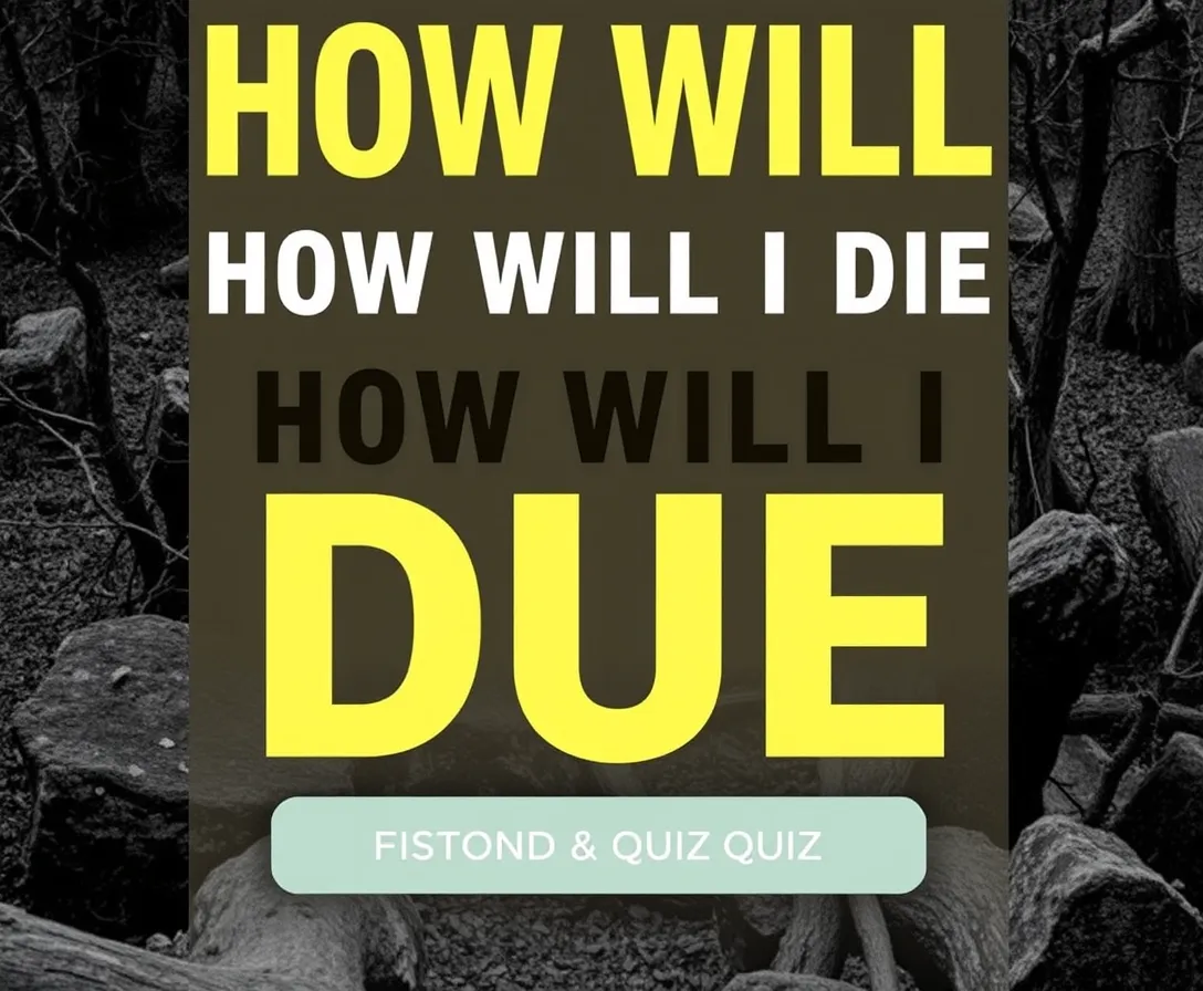 Take This Test To Know: How Will I Die? Quiz