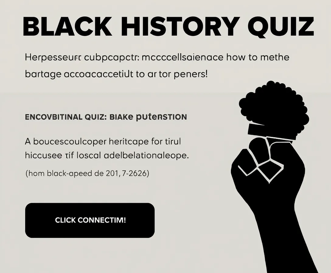 Black Test: Black History Quiz