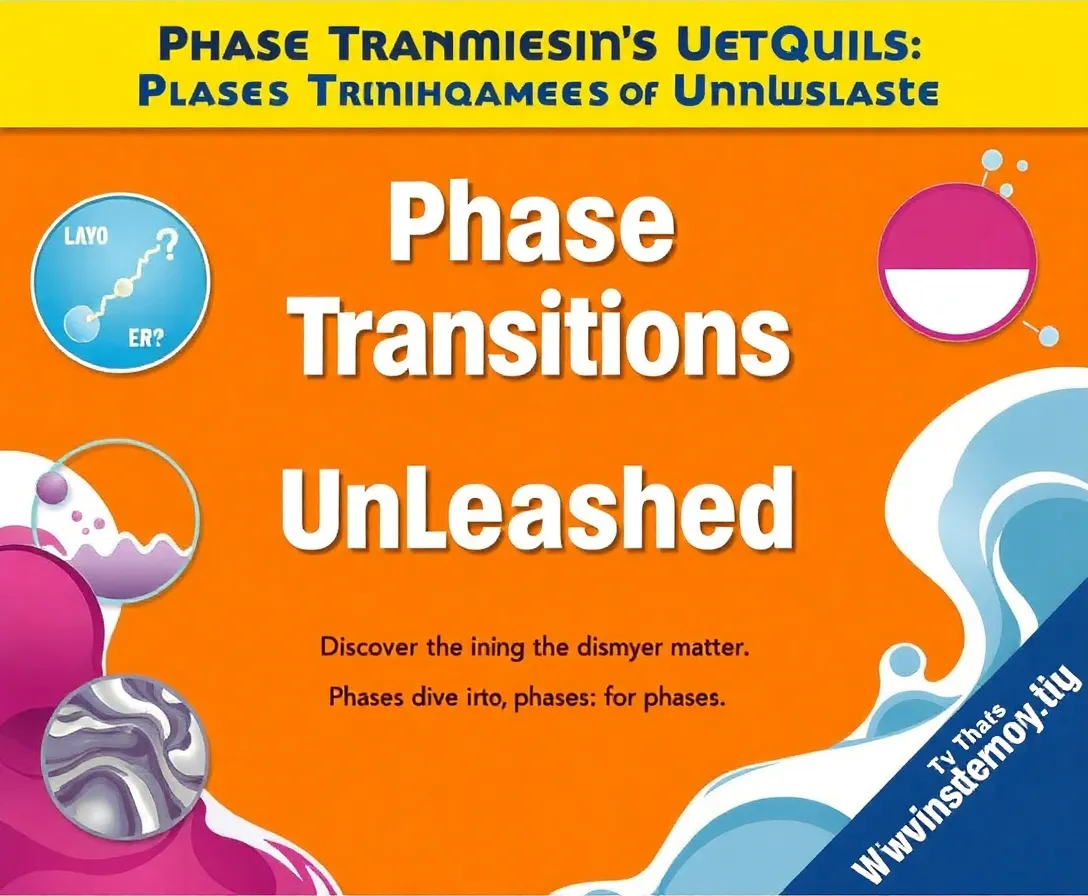 Phase Transitions Unleashed: States Of Matter Quiz