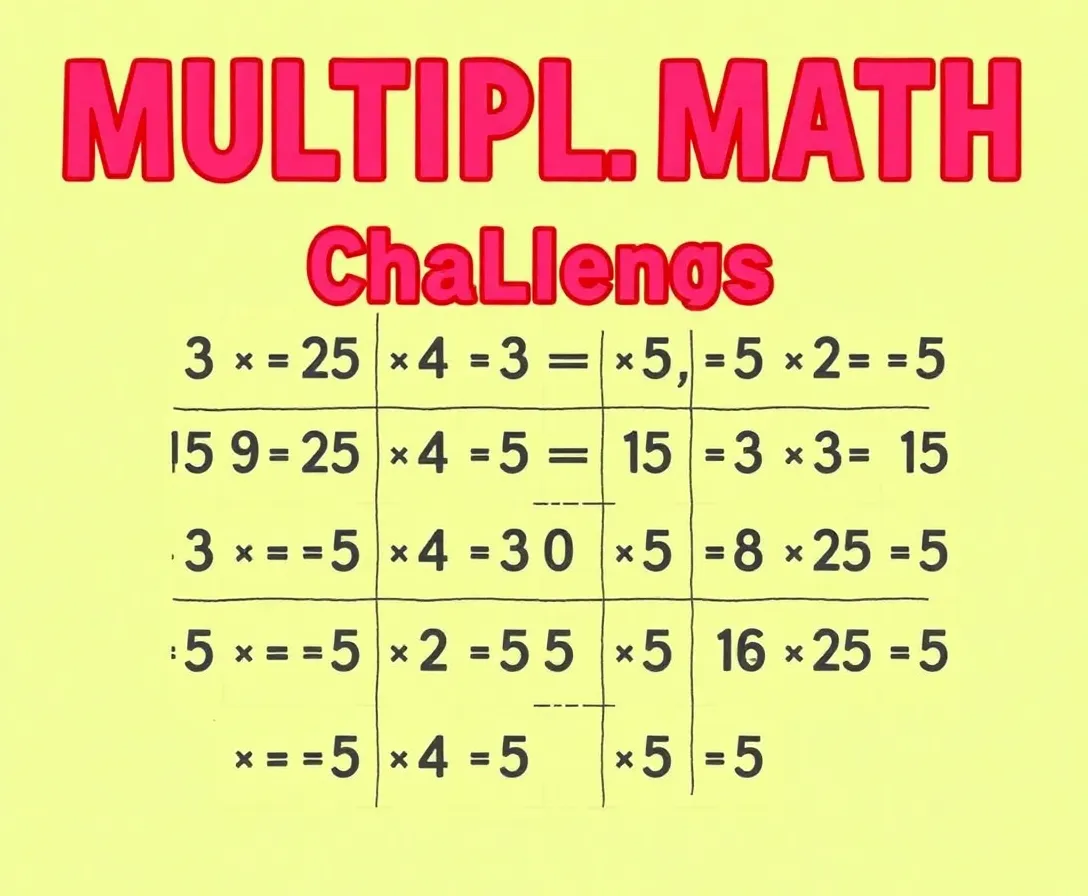Hard Multiplication Problems: Test Your Skills With Challenging Math Quizzes