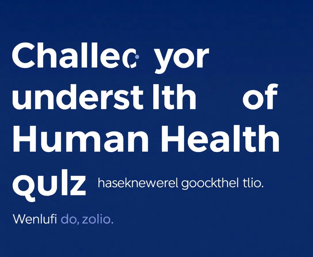 Health Quiz Questions And Answers