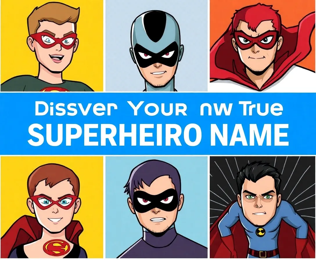 Discover Your 2024 Superhero Identity!
