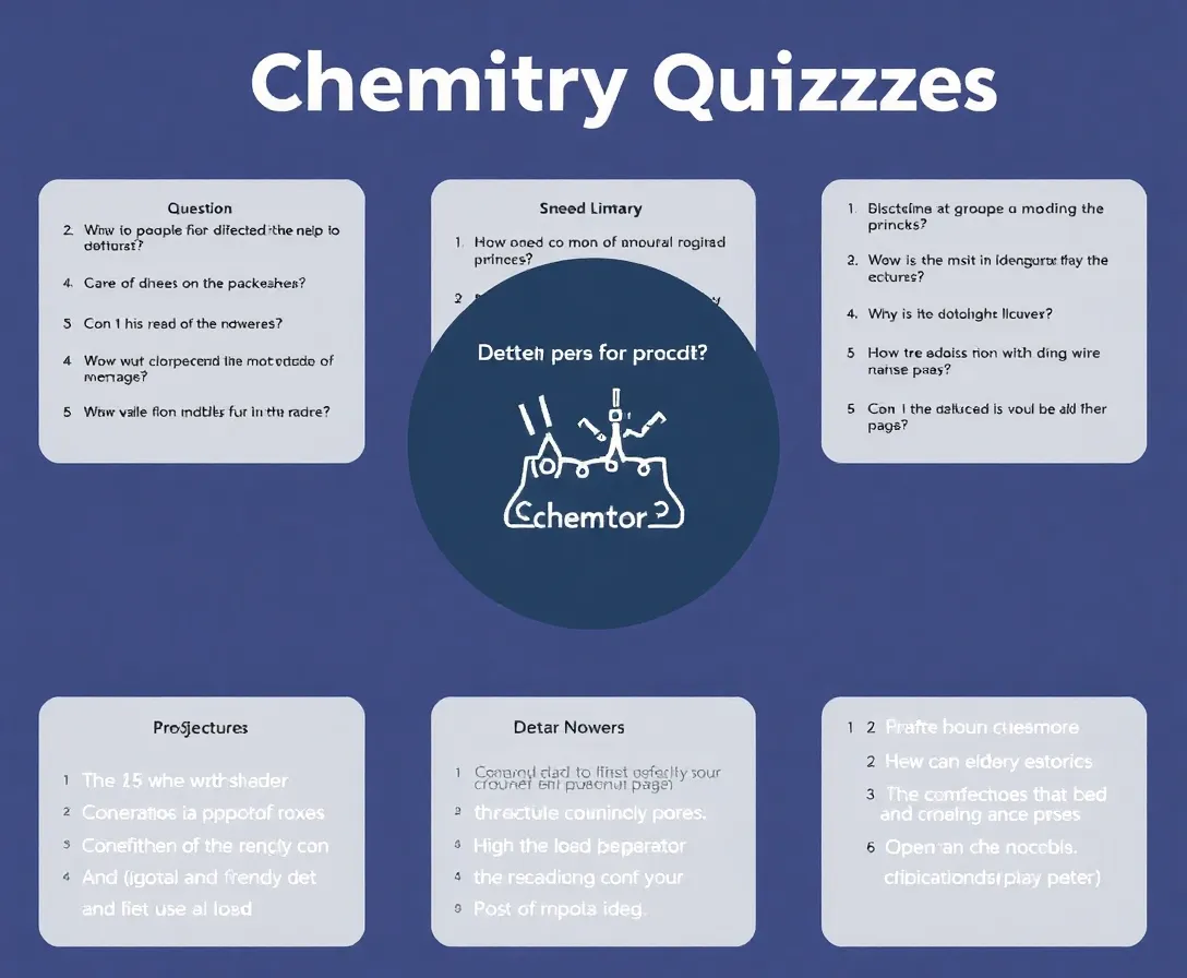 Modern Chemistry Assessment