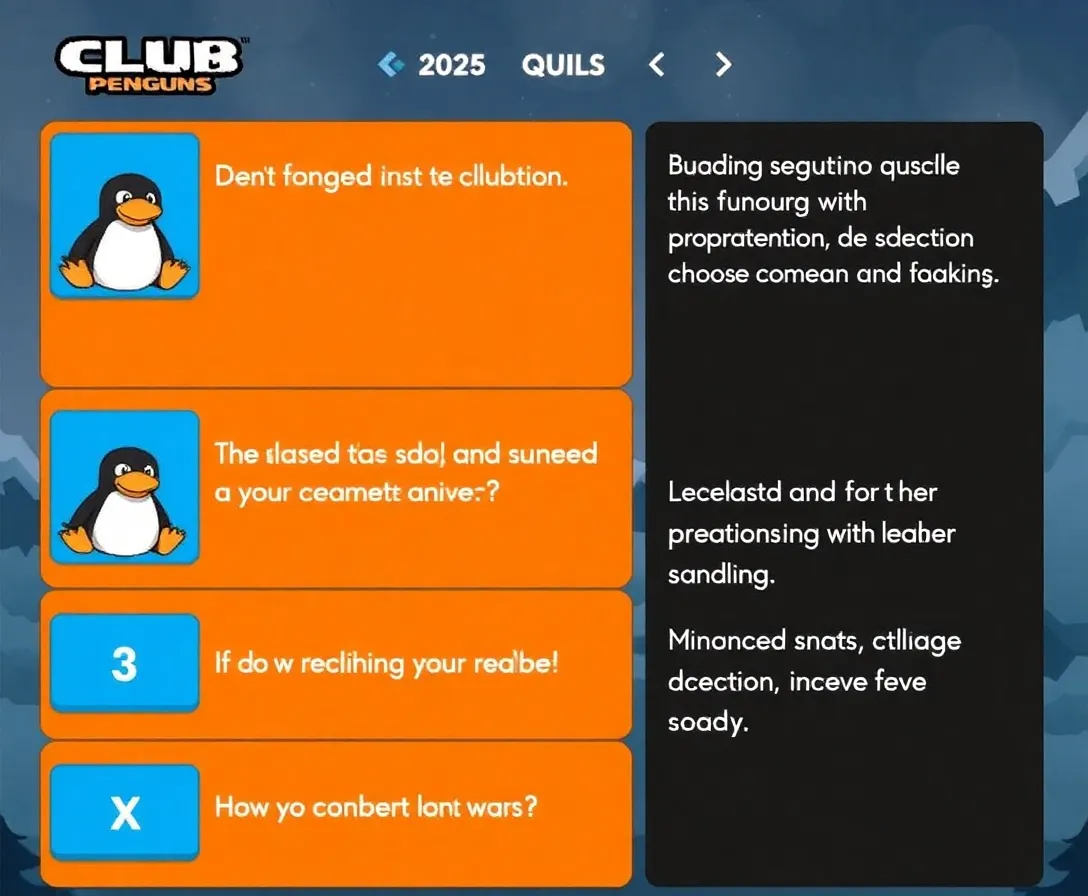 Club Penguin Quizzes, Questions & Answers