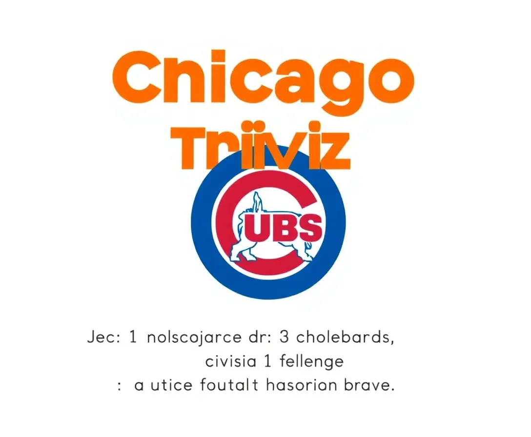 MLB - Chicago Cubs Trivia