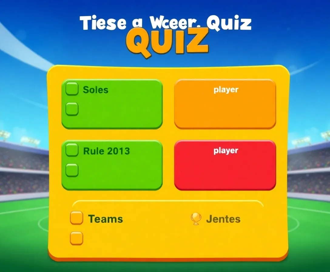 Football Quiz For Kids