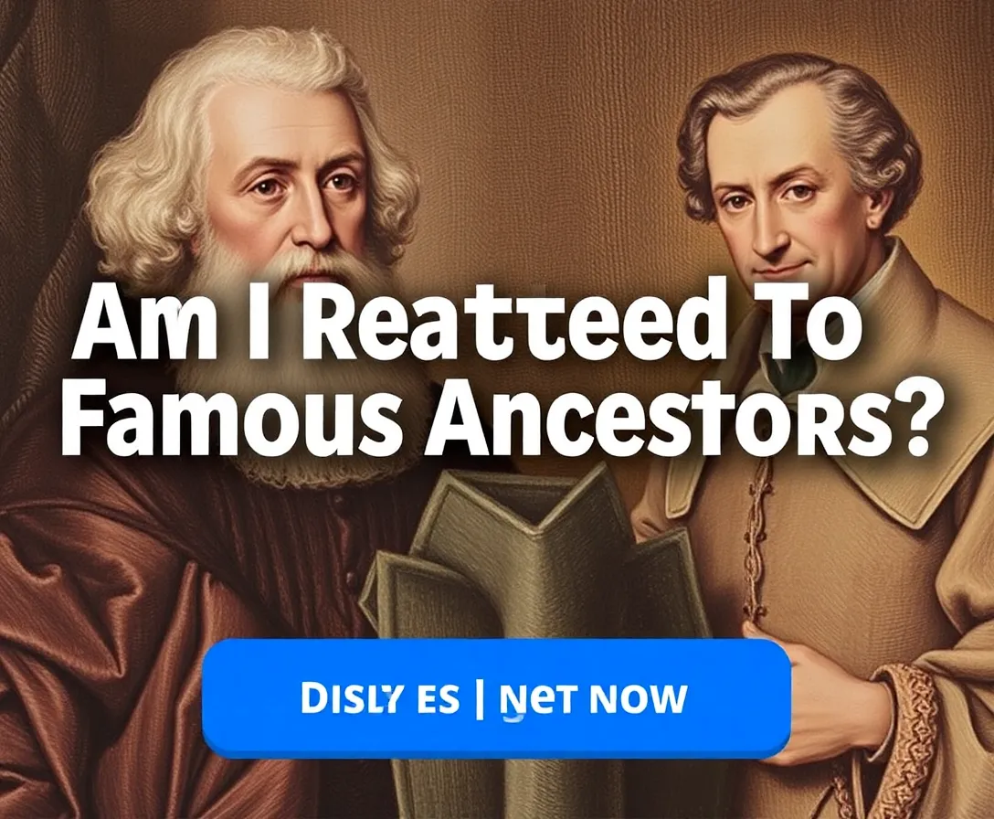 Am I Related To Famous Ancestors? Quiz