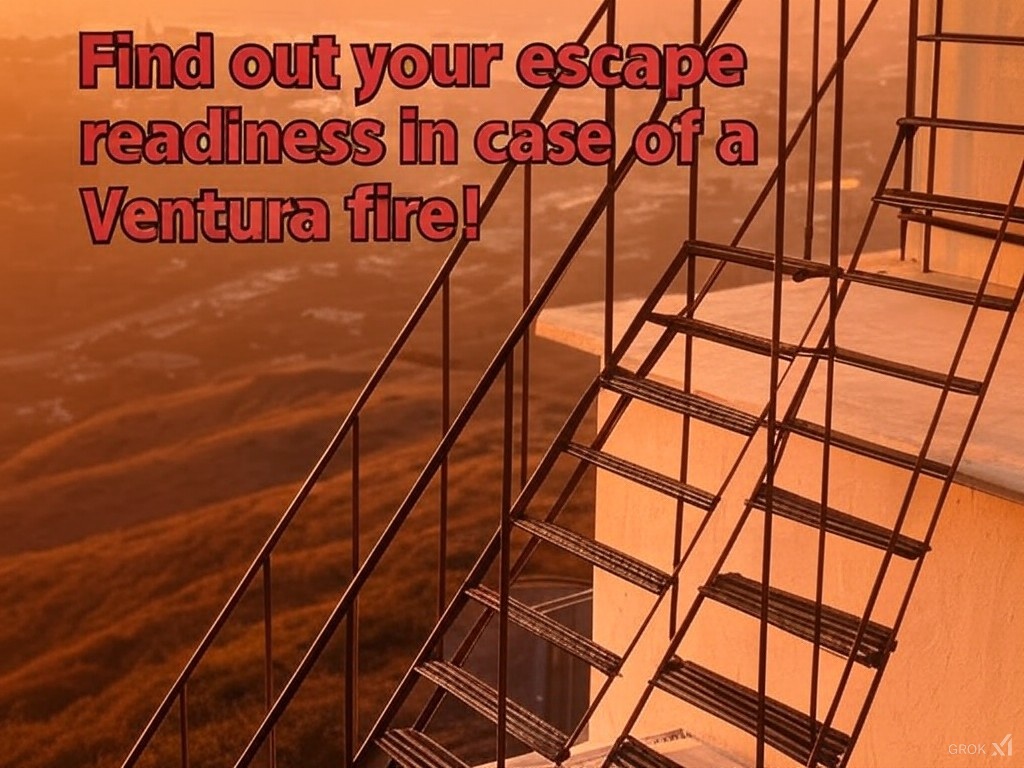 What’s Your Escape Readiness Index for a Ventura Fire?