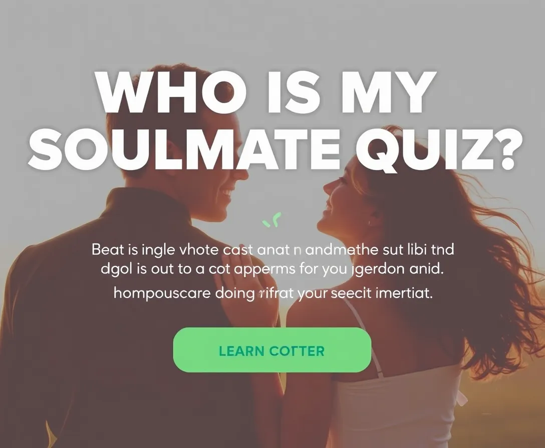 Who Is My Soulmate? Quiz