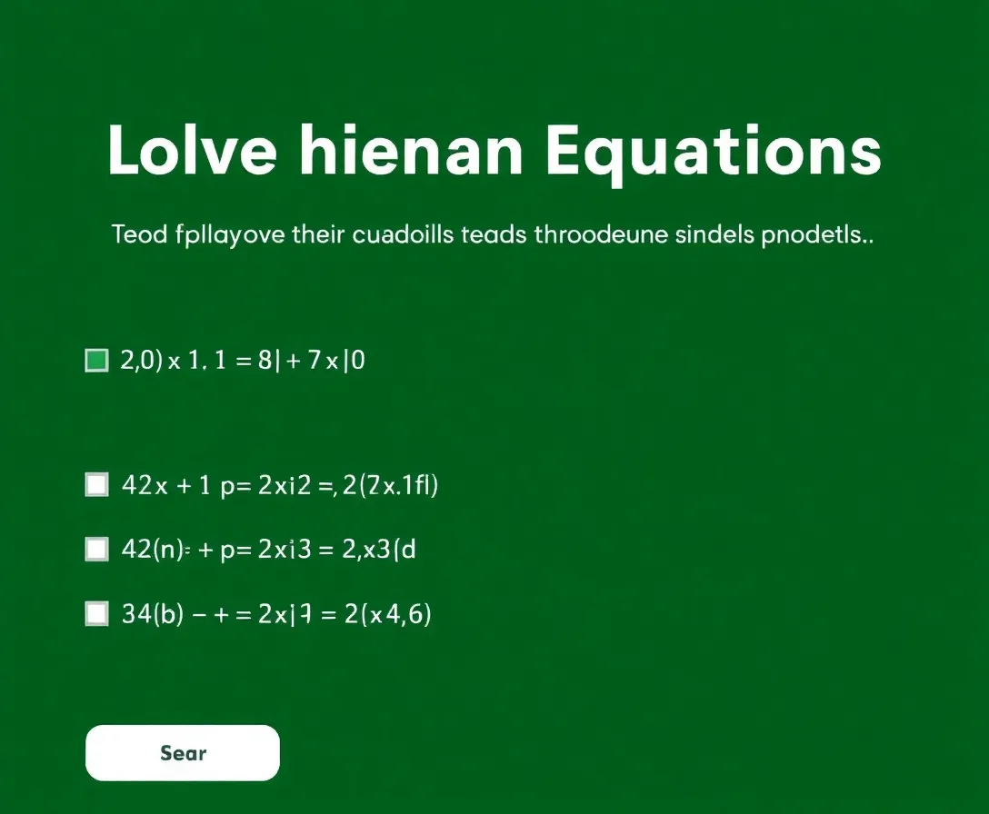 Chapter 1 Quiz: Linear Functions