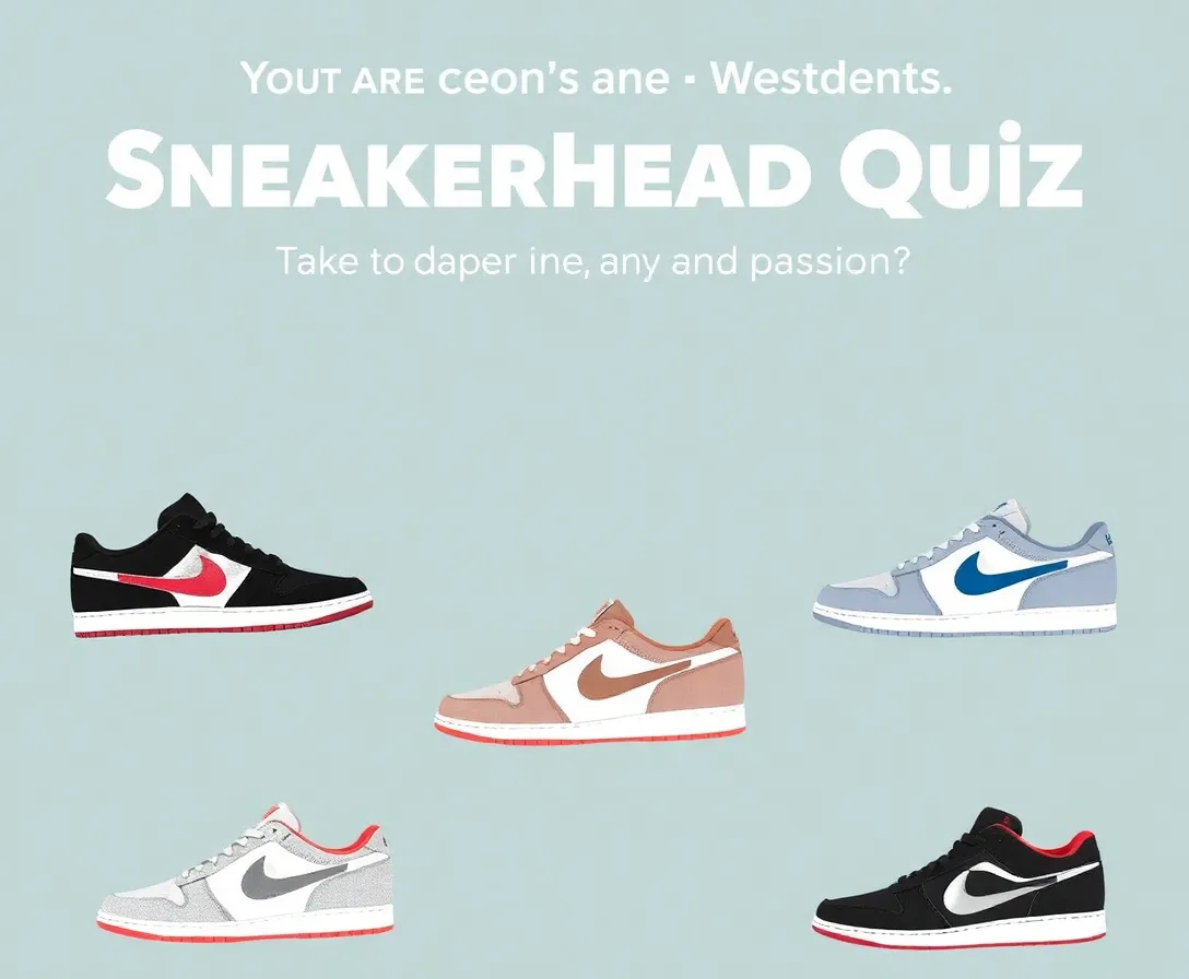 Sneakerhead Quiz Questions And Answers