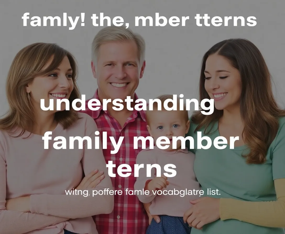 Family Members Quiz