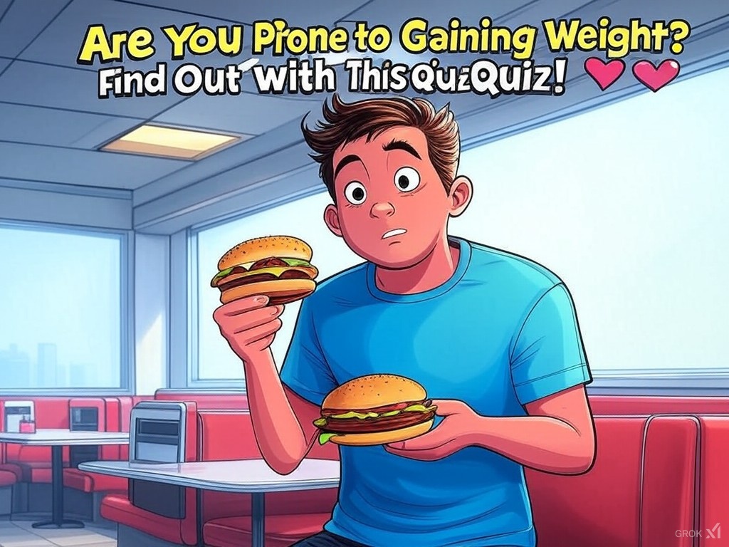 Are You Prone to Gaining Weight? Find Out with This Quiz! 🍔💪