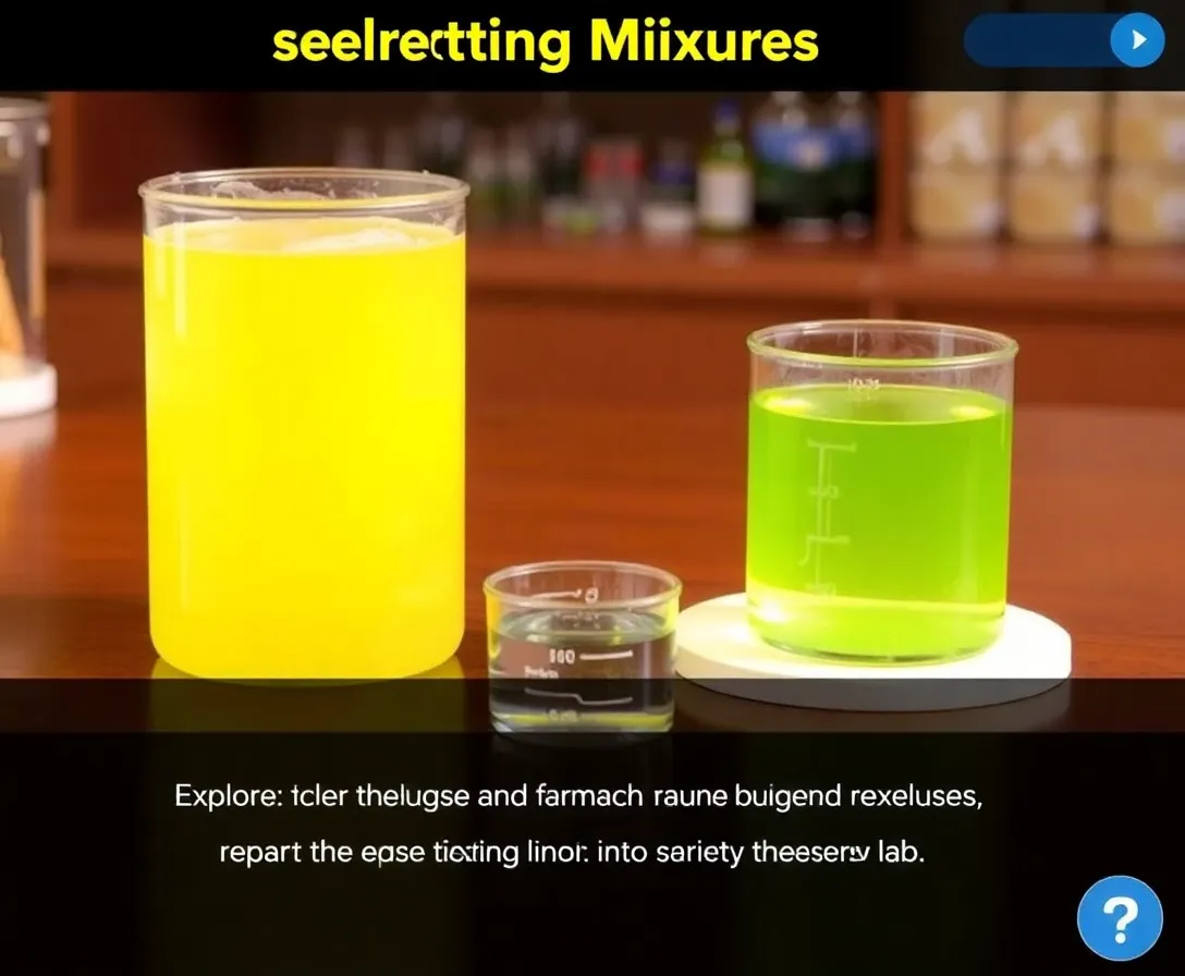 Modern Chemistry Quiz: Techniques for Separating Mixtures!