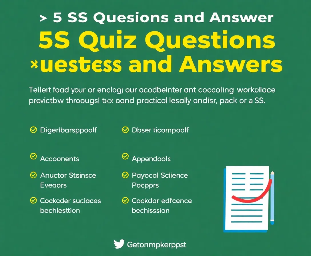 Modern 5S Quiz
