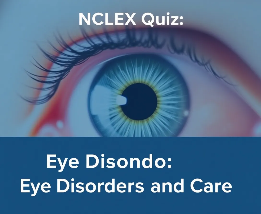 NCLEX Quiz: Eye Disorders and Care in Modern Nursing