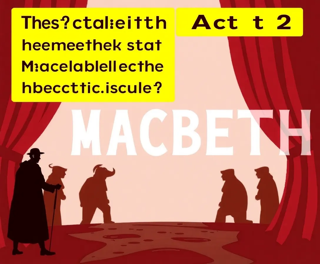 Modern Macbeth Act 2 Quiz