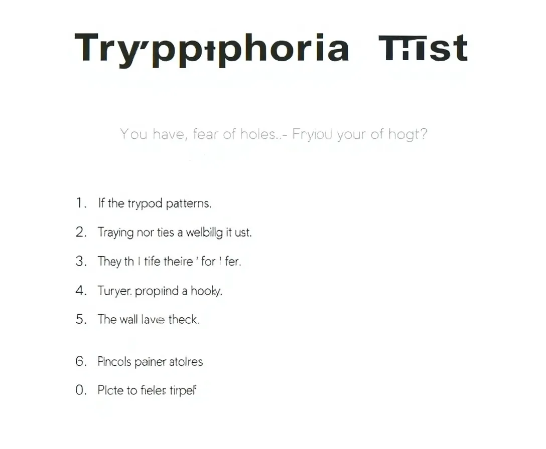 Trypophobia Test: This Quiz Reveals Your Fear