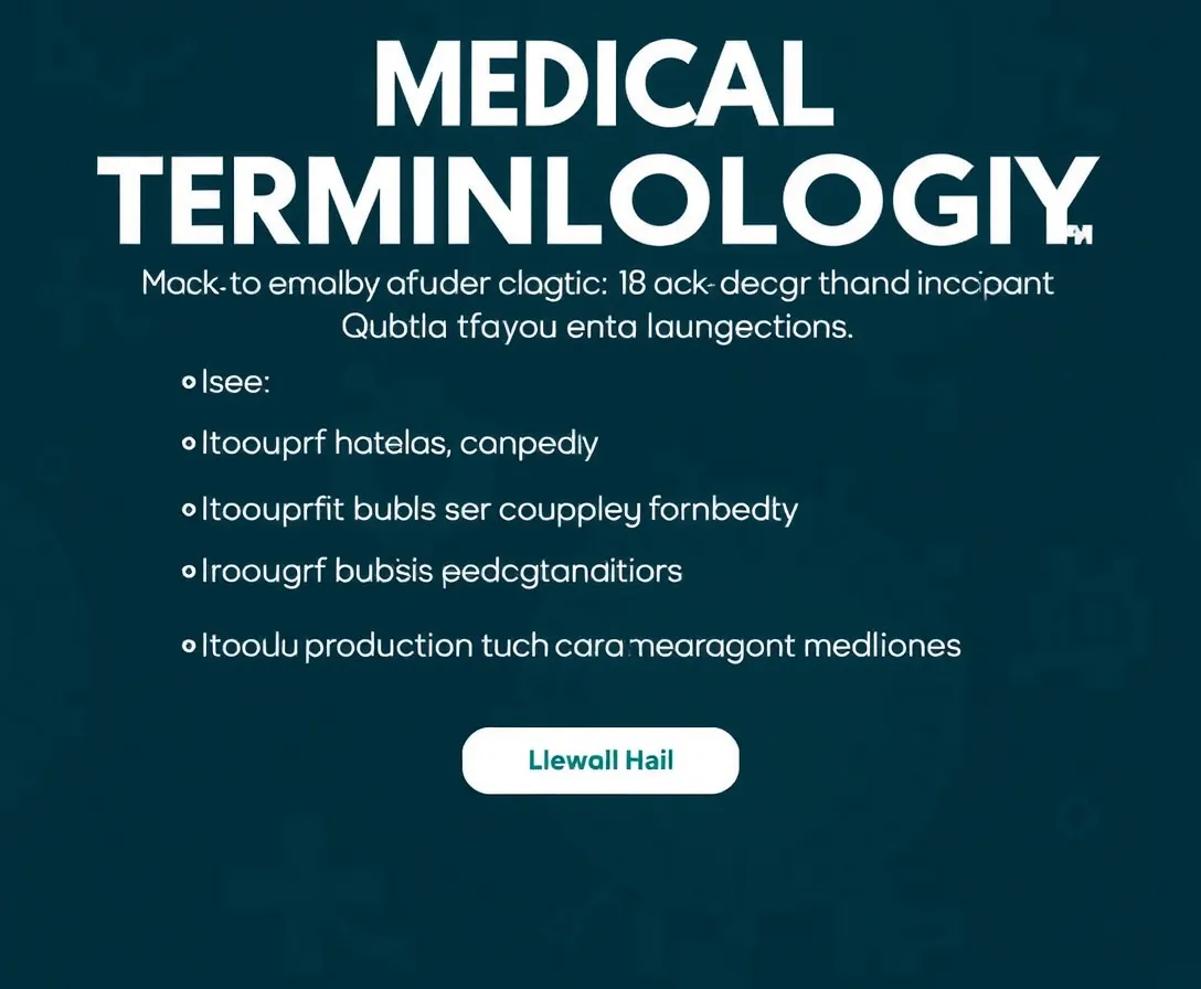 Medical Terminology Quiz