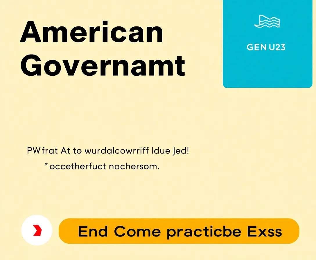 Updated American Government Assessment