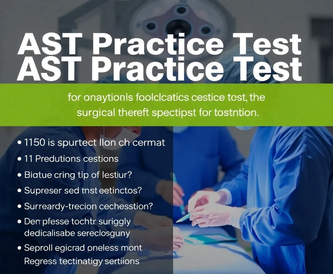 AST Practice Test - Part 1 Of 2