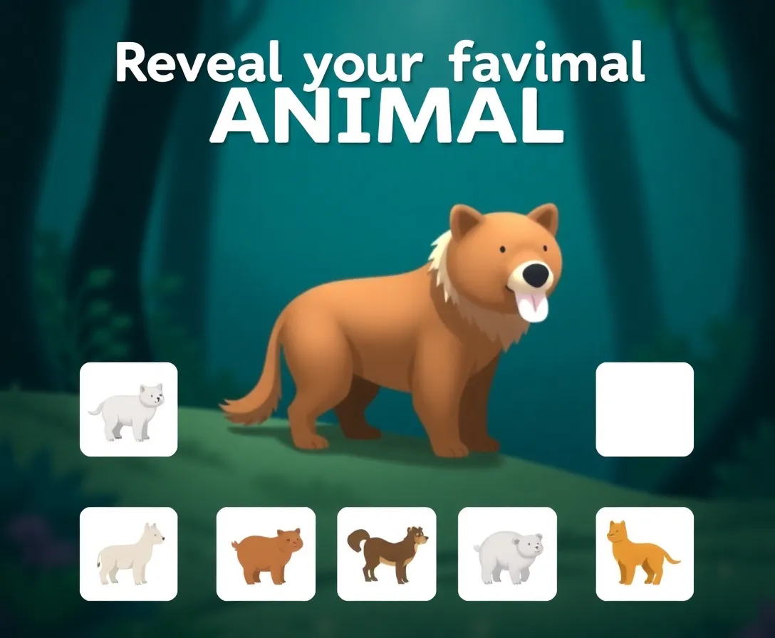 Pick Your Preferences and Discover Your Spirit Animal!
