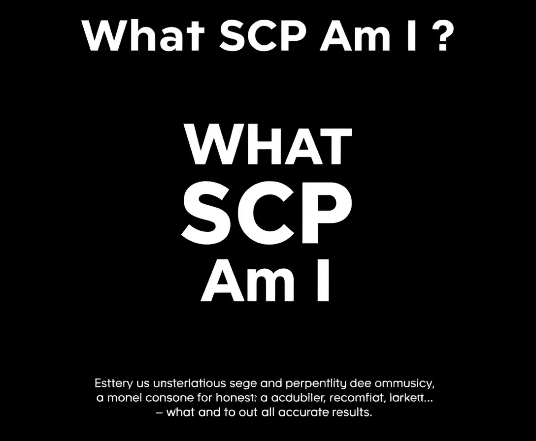 What Scp Am I?