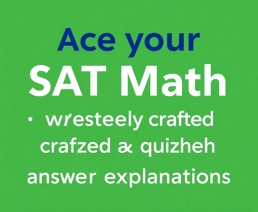 SAT Math Quizzes, Questions & Answers