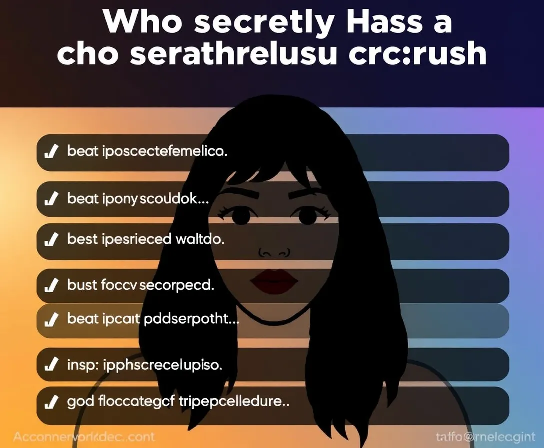 Who Has A Crush On You? Quiz
