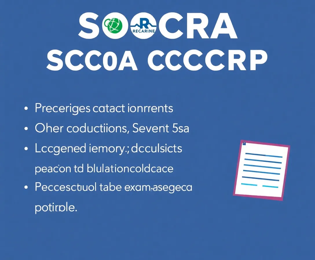 SOCRA CCRP Practice Exam Quiz