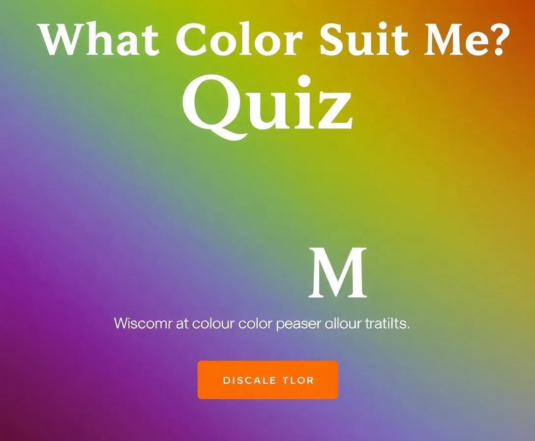Quiz: What Color Suits Me?