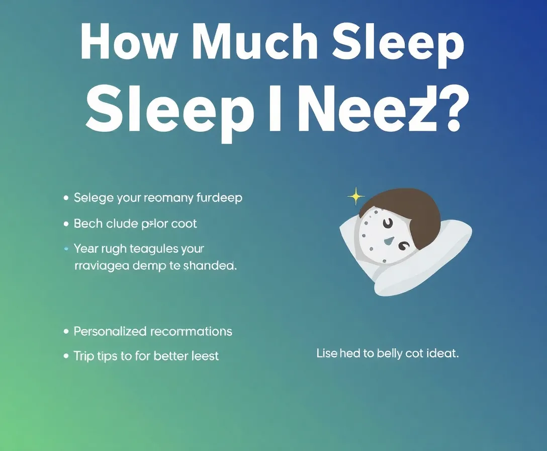 How Much Sleep Do I Need?