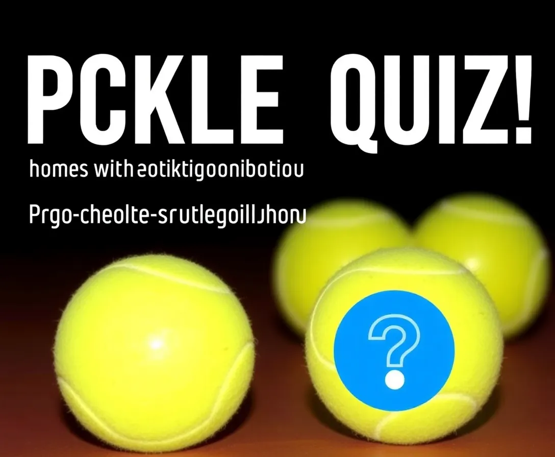 Fun Quiz On Pickleball