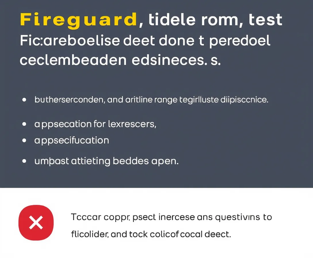 F-01 Fireguard Practice Test!