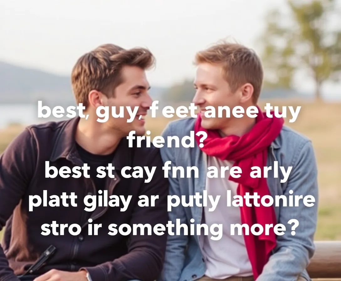 Do I Like Him As A Friend Or More?
