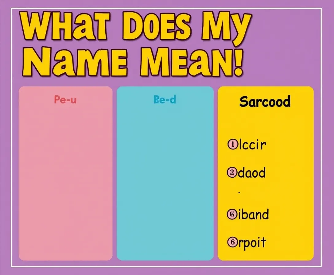 What Does My Name Mean Test!